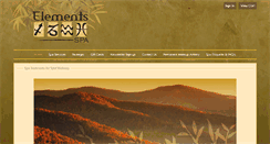 Desktop Screenshot of elementsspashop.com